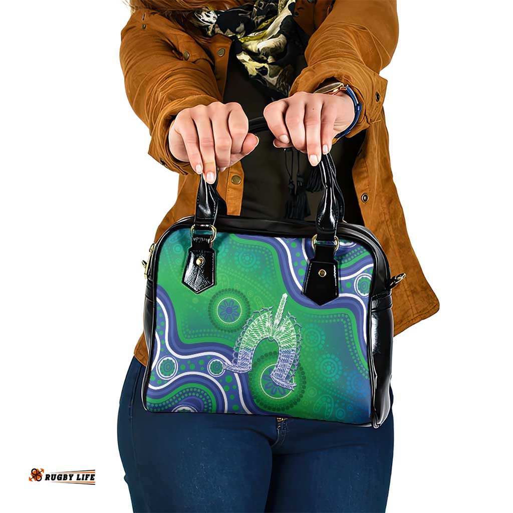 Australia Torres Strait Islanders Shoulder Handbag Dhari Aboriginal Pattern LT14