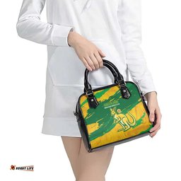 Australia Soccer Shoulder Handbag 2025 Go Matildas Marble Grunge Style LT14