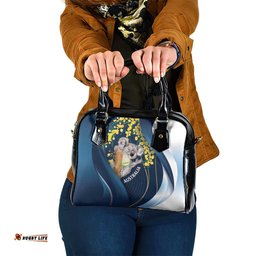 Australia Day Shoulder Handbag Koala Blue Modern Vibe LT7