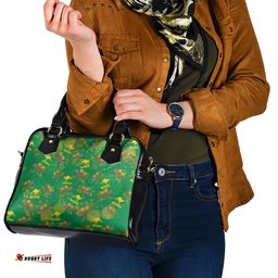 Australia Billy Buttons Shoulder Handbag Aussie Pycnosorus Kangaroo Seamless Style LT14
