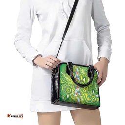 Budgerigar Australia Shoulder Handbag Aussie Common Parakeet Indigenous Art LT14