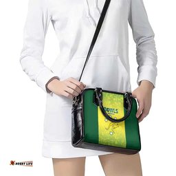 Australian Kangaroo Lawn Bowls Shoulder Handbag Aussie Minimalist Style LT9
