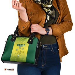 Australian Kangaroo Lawn Bowls Shoulder Handbag Aussie Minimalist Style LT9