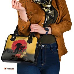 Australia Two-up Pennies ANZAC Day Shoulder Handbag Slouch Hat Last Post With Poppy LT14