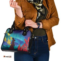 Australia Northern Lights Scenery Shoulder Handbag LT7