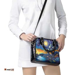 Australian Night Sky Landscape Shoulder Handbag Aboriginal Dreamtime Story LT9
