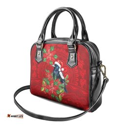Australian Magpie Shoulder Handbag Aboriginal Inspired Christmas LT9