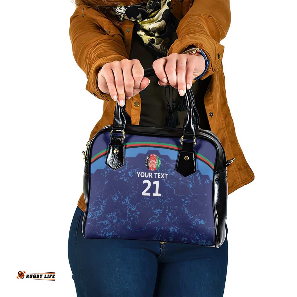 Afghan Atalans Cricket Custom Shoulder Handbag Afghanistan Map with Sporty Style LT9