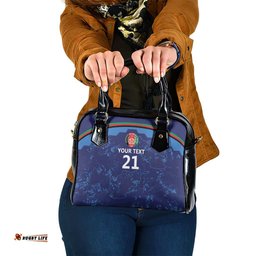 Afghan Atalans Cricket Custom Shoulder Handbag Afghanistan Map with Sporty Style LT9