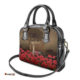 Australia - New Zealand ANZAC Lone Pine Shoulder Handbag The Last Post LT7