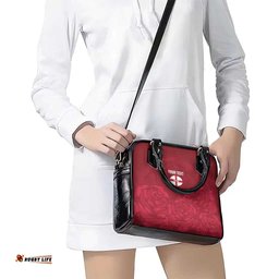 Custom England Rugby 2025 Shoulder Handbag Go Champions Red Rose LT14