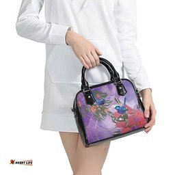 Australia Splendid Fairy Wren on Eucalyptus Shoulder Handbag Epilepsy Awareness LT7