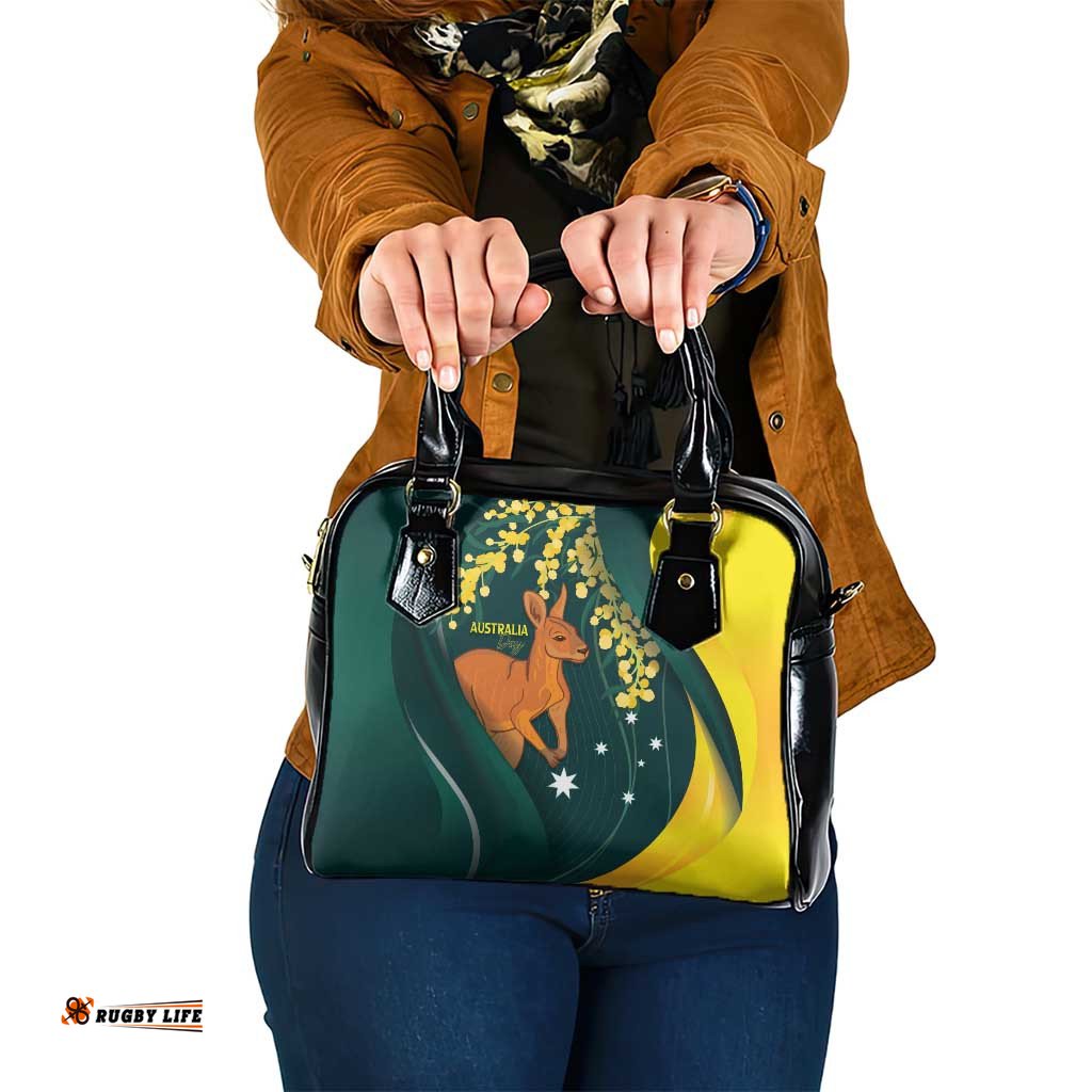 Australia Day Shoulder Handbag Kangaroo National Color LT7