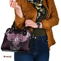 Personalized Manly Warringah Sea Eagles Shoulder Handbag Polynesian Tribal Pattern Style TS04