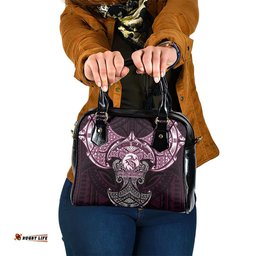 Personalized Manly Warringah Sea Eagles Shoulder Handbag Polynesian Tribal Pattern Style TS04