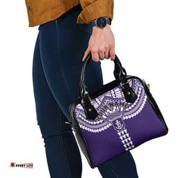 Personalized Fremantle Dockers Shoulder Handbag Polynesian Tribal Pattern Heritage Football TS04