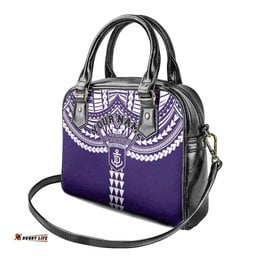Personalized Fremantle Dockers Shoulder Handbag Polynesian Tribal Pattern Heritage Football TS04