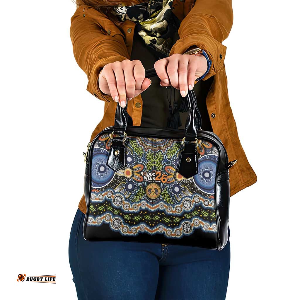 NAIDOC Deadly 50 Years Shoulder Handbag Aboriginal and Torres Strait Islander LT9
