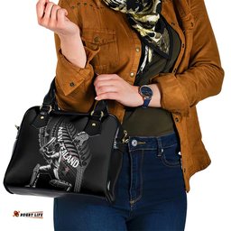 New Zealand Cricket Shoulder Handbag Maori Kiwi Black Fern LT01