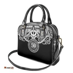 Kia Kaha Te Reo Maori New Zealand Shoulder Handbag 50th Anniversary Ake Ake Ake LT14