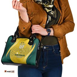 Australia Cricket Custom Indigenous Shoulder Handbag Aboriginal Arts GO Aussie LT7