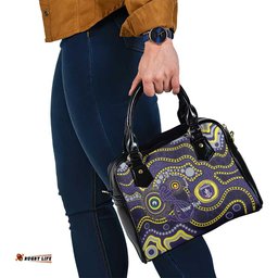 Dockers NAIDOC Week 2026 Personalised Shoulder Handbag 50 Years of Deadly Aboriginal Art LT14