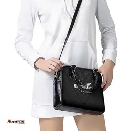 Football New Zealand Shoulder Handbag Aotearoa United Black Version LT01