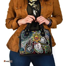 NAIDOC 50 Years of Deadly Personalised Shoulder Handbag Aboriginal Dot Art LT9