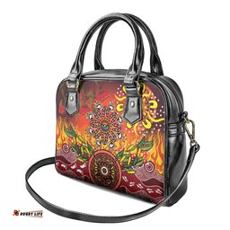 NAIDOC Week 2026 Shoulder Handbag 50 Years of Deadly Aboriginal Dot Art LT9