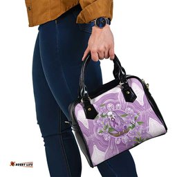 Epilepsy Awareness Budgerigar Australia Shoulder Handbag Budgie Purple Ribbon Boronia Aboriginal LT14