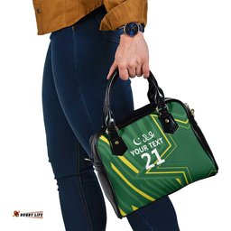 Pakistan Cricket Custom Shoulder Handbag Shaheen Falcon Go Champions LT9