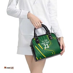 Pakistan Cricket Custom Shoulder Handbag Shaheen Falcon Go Champions LT9
