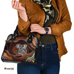 Indigenous Koala Australia Shoulder Handbag Australian Aboriginal Art Proud LT14