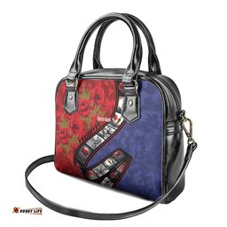 Personalised ANZAC Spirit 1915-2026 Filmstrip Tribute Shoulder Handbag Lest We Forget 25 April LT9