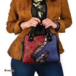 Personalised ANZAC Spirit 1915-2026 Filmstrip Tribute Shoulder Handbag Lest We Forget 25 April LT9