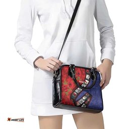 Personalised ANZAC Spirit 1915-2026 Filmstrip Tribute Shoulder Handbag Lest We Forget 25 April LT9