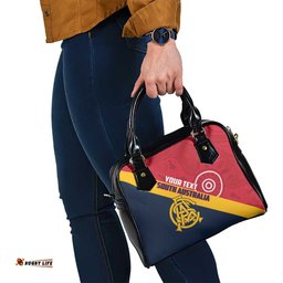 Custom South Australia Cricket Shoulder Handbag Go Champions - Aboriginal Art LT14