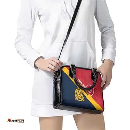 Custom South Australia Cricket Shoulder Handbag Go Champions - Aboriginal Art LT14