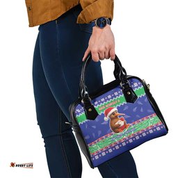 New Zealand Christmas Shoulder Handbag Have Yourself A Kiwi-tastic Christmas LT05