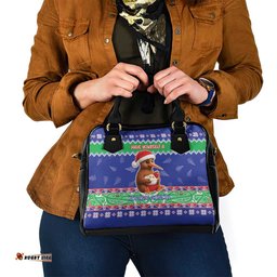 New Zealand Christmas Shoulder Handbag Have Yourself A Kiwi-tastic Christmas LT05