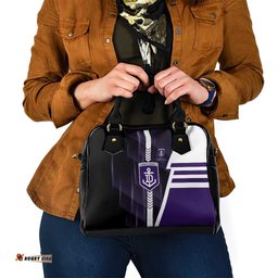 Fremantle Dockers Shoulder Handbag Modern Geometric Sports Graphic Style TS04