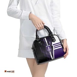 Fremantle Dockers Shoulder Handbag Modern Geometric Sports Graphic Style TS04