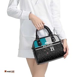 Custom NZ Cricket Pride Shoulder Handbag Silver Fern Fan Supporter Apparel LT9
