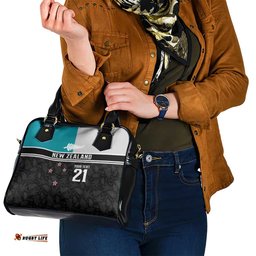 Custom NZ Cricket Pride Shoulder Handbag Silver Fern Fan Supporter Apparel LT9