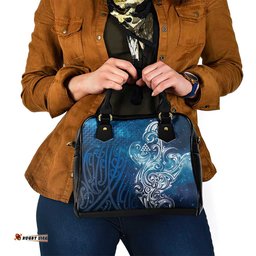 Matariki Galaxy Shoulder Handbag Maori Taniko Pattern LT9