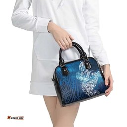 Matariki Galaxy Shoulder Handbag Maori Taniko Pattern LT9