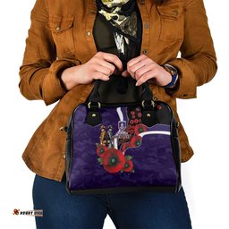 Fremantle Dockers ANZAC Personalised Shoulder Handbag Lest We Forget Poppy Camo LT9