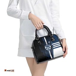 Geelong Cats Shoulder Handbag Modern Geometric Sports Graphic Style TS04