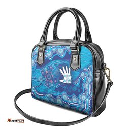 NAIDOC Week 2026 Shoulder Handbag Turtle Dream On The Waves DT05