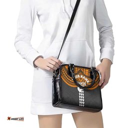 Personalized GWS Giants Shoulder Handbag Polynesian Tribal Pattern Heritage Football TS04